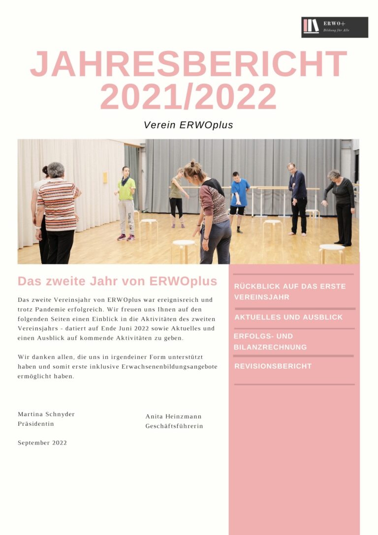 Bild vom Jahresbericht 2021/2022